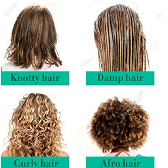 EZ Detangler‎ Hair Brush Scalp Comb - Picture 5 of 13